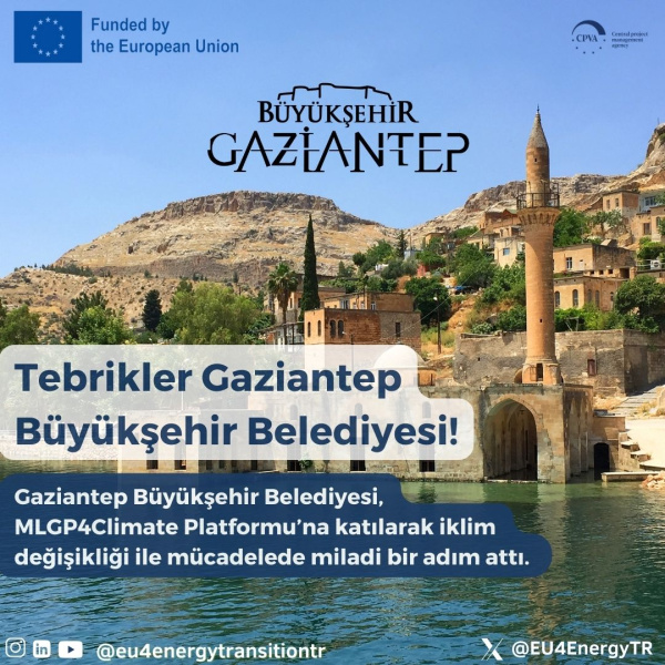 Gaziantep Metropolitan Municipality Joins the MLGP4Climate Platform!